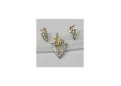 2 Tone Plated | Fashion Pendant Sets